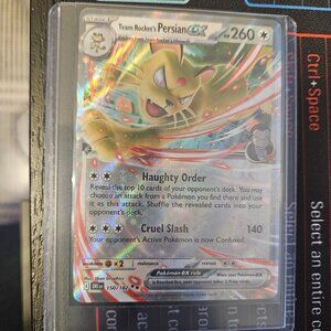 Team Rocket's Persian ex - 150/182 - Double Rare NM, English Pokemon